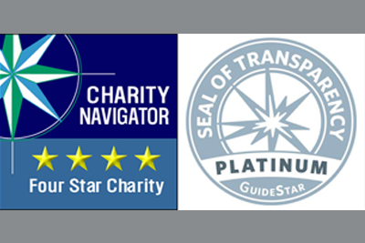 SDRI Earns 4-Star Rating from Charity Navigator and GuideStar Platinum Seal of Transparency